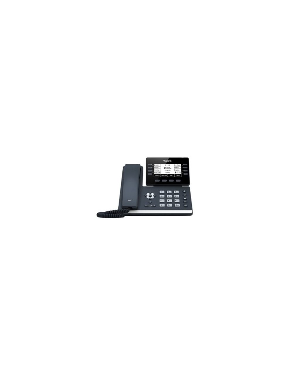 IP телефон YEALINK SIP-T53 SIP-телефон, экран 3.7", 12 SIP аккаунтов, Opus, 8*BLF, PoE, USB, GigE, БЕЗ БП