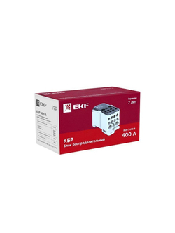 Блок распределительный КРОСС крепеж на панель и DIN КБР-400А EKF plc-kbr400