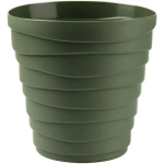 Кашпо Бархан (0,9л) Цв. Тёплая хвоя (Арт. КШ-3032)