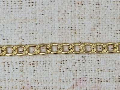 Цепь алюминиевая, р. 0,9*1,3 см