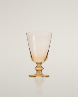 Zara Home бокал из стекла, цвет зелёный, 13 см