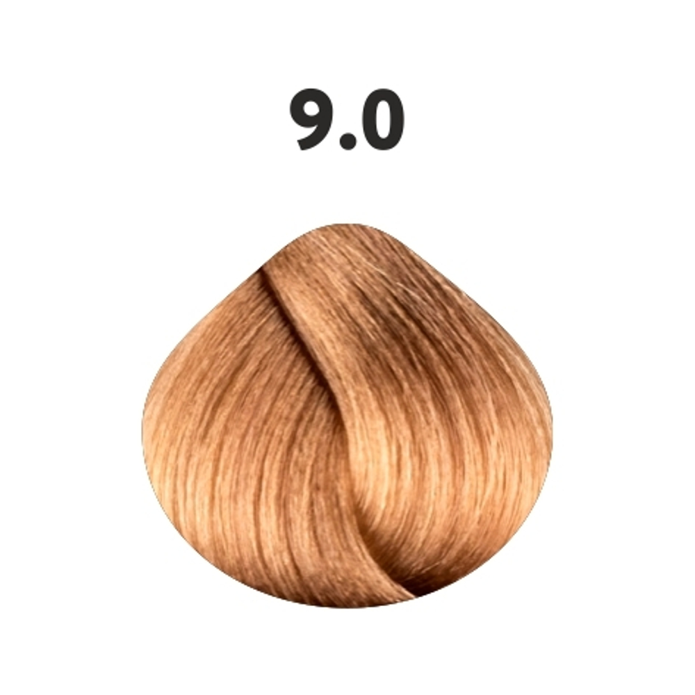 9.0 крем-краска KAARAL AAA Color Collection очень светлый блондин натуральный - 100 мл.