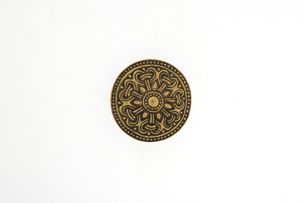 Фибула. Русь 10-12 в. (круглая)