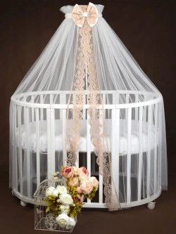 Балдахин с кружевом "Версаль"