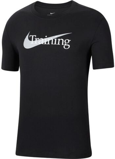 Мужская теннисная футболка Nike Dri-Fit Tee M - black