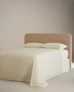 Пододеяльник Zara Home перкаль, хлопок 100%, однотонный, 5193/088