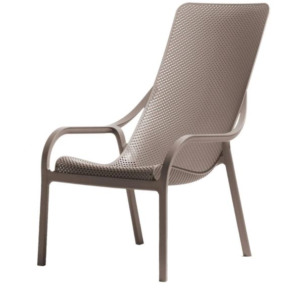 Кресло Net Lounge коричневое | Nardi | Италия