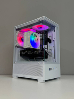 ПК игровой (Intel Core i5-14400f, GeForce RTX 4060 DUAL OC, Intel H610, 32 Гб DDR4, 500 Гб SSD). Модель PlaZa Gaming.Classic 057.