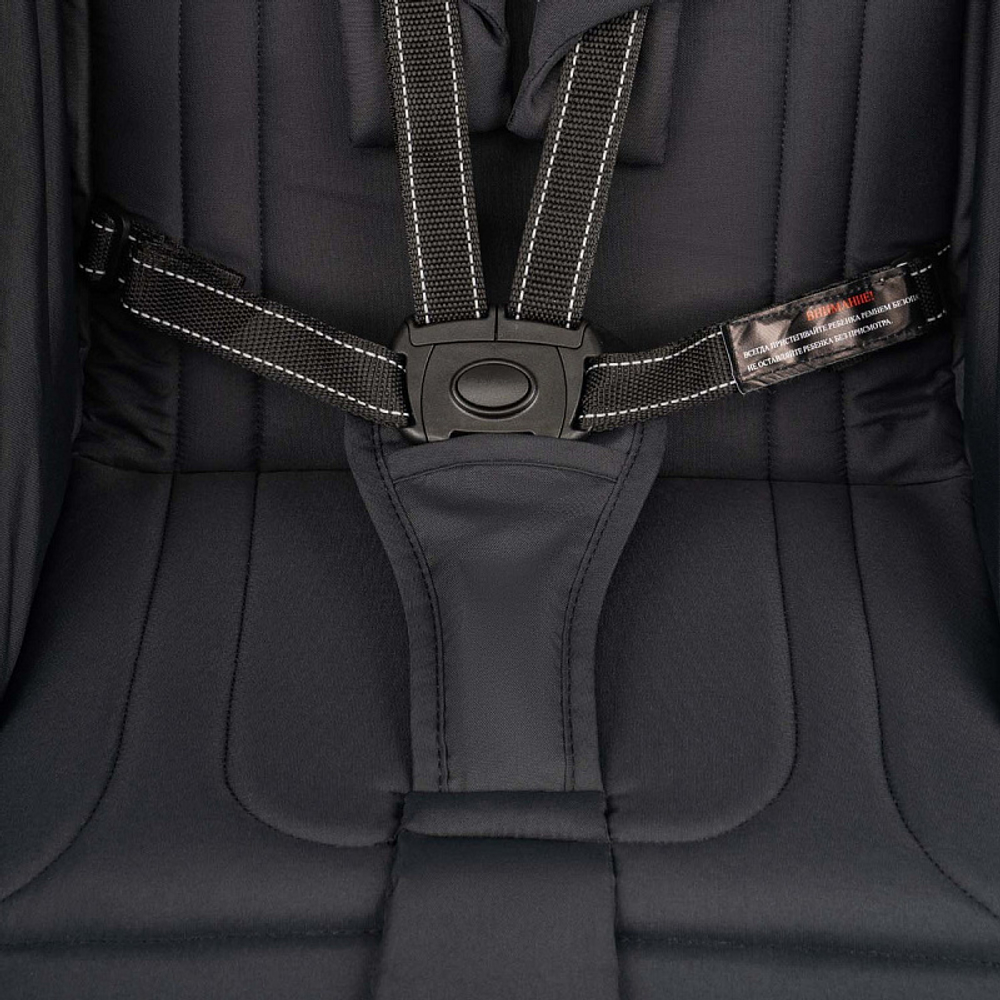 Детская прогулочная коляска Indigo Epica XL Air с сумкой 2025 черный