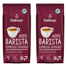 Кофе в зернах Dallmayr Home Barista Espresso Intenso 1 кг 2 шт