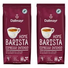 Кофе в зернах Dallmayr Home Barista Espresso Intenso 1 кг, 2 шт