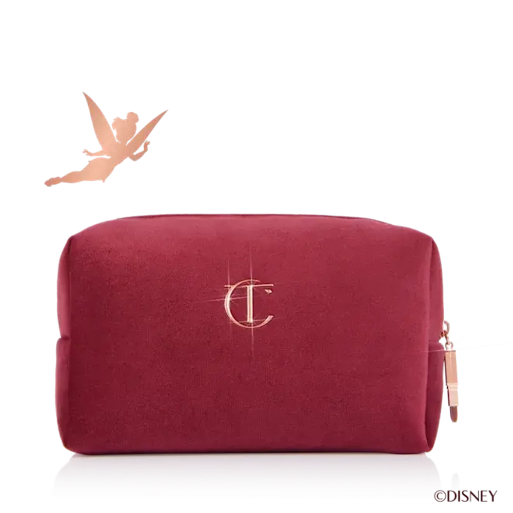 Косметичка бордовая Charlotte Tilbury Beauty Wishes Makeup Bag