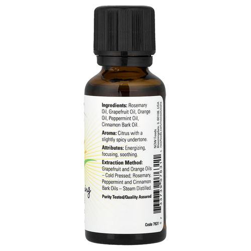 NOW Foods, Эфирные масла, доброе утро, солнце! 30 мл (1 жидк. унц.)