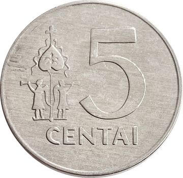 5 центов 1991 Литва