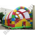 Коммерческий надувной батут "Радуга 2" 13*6*6 м