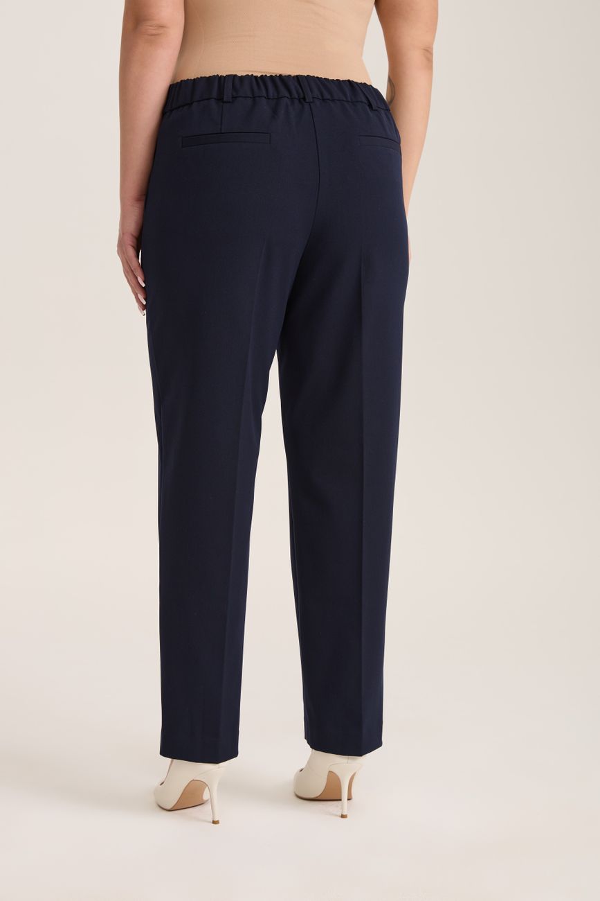 Брюки классические, темно-синий