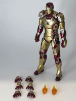 Фигурка Железный человек Марвел ZD Toys 1907-42 Mark 42 свет