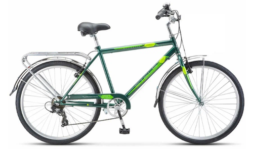 Велосипед Stels Navigator-250 V, мужской,  Зелёный (Корзинка)