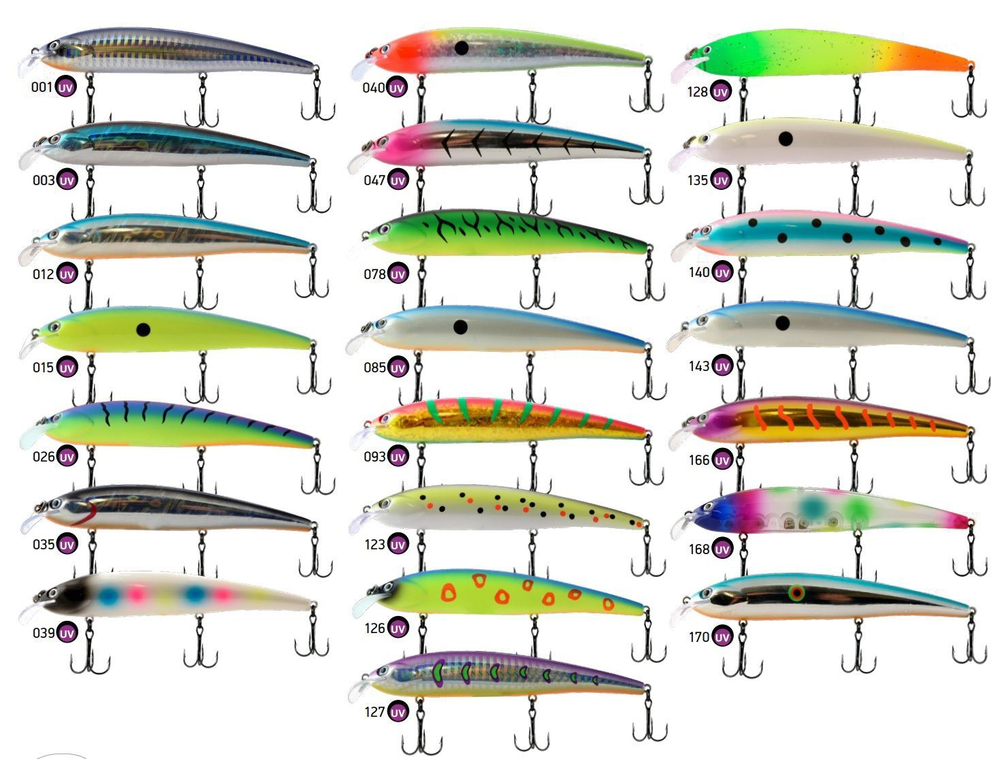 Воблер для рыбалки  BOMBA KILLER 120FDR-143 16,5 г.