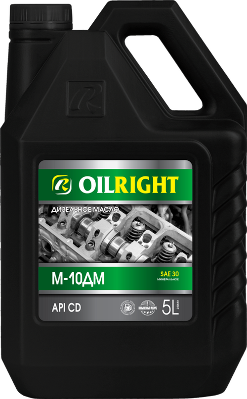 Моторное масло для дизелей М10ДМ Oilright, 5 л