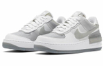 Кроссовки Nike Air Force 1 Shadow Particle Grey (Женская размерная сетка)
