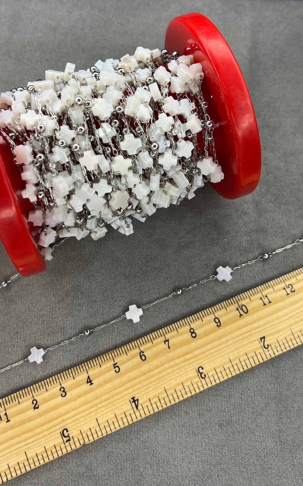 Цепь с перламутром 1513