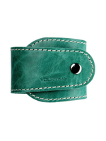 Браслет широкий кожаный