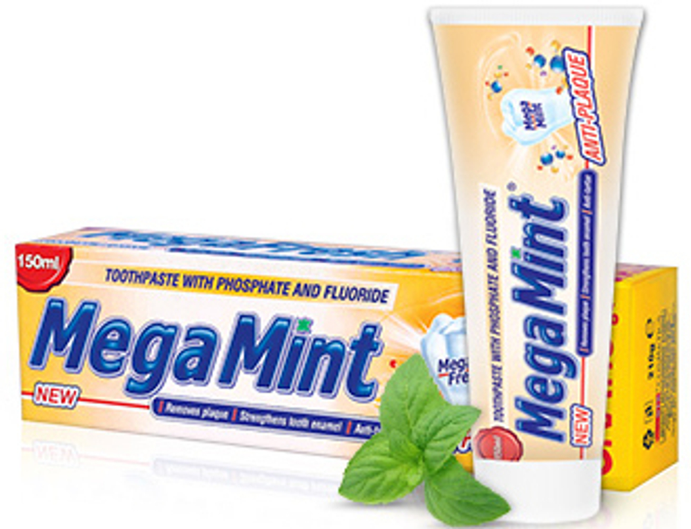 З/п Megamint Anti-plaque 150мл