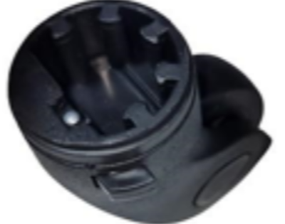 Колесо PLG K-006/2, d49, черный