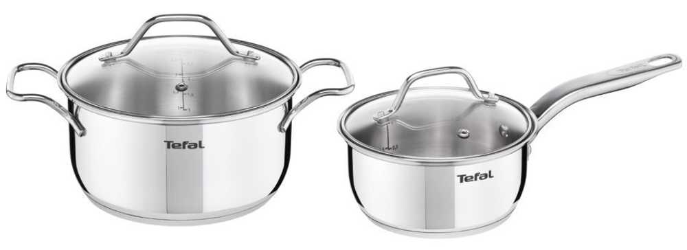 Набор посуды Tefal Intuition 4 предмета 1,3/2,9л 16/20см A702S474