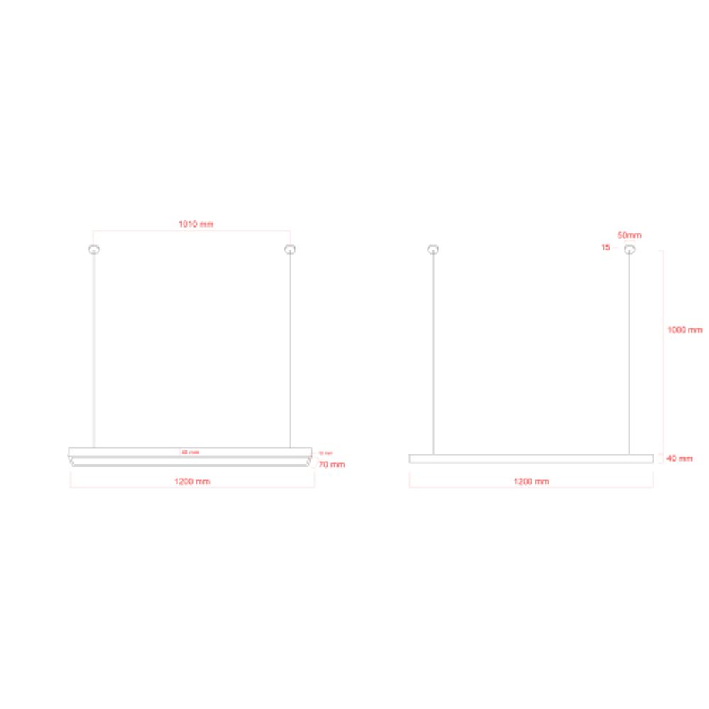 Светильник LED ЭРА Geometria SPO-116-B-40K-024 Block 24Вт 4000K 1900Лм IP40 1200х70х40 черный подвесной драйвер внутри | Декоративные светильники Geometria