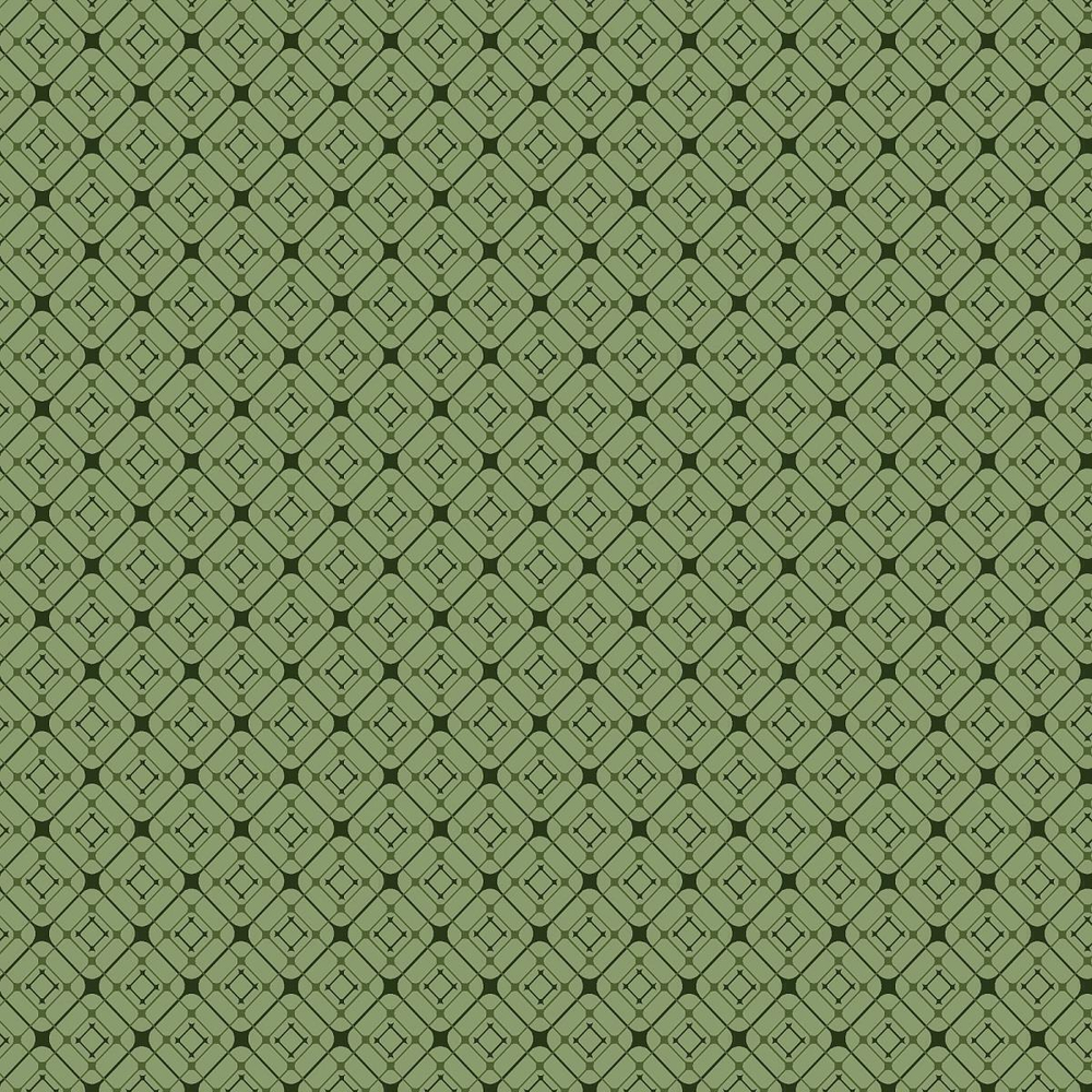 Ткань постельно-плательная Prival Сатин-5624, 125г/м2, зелёный, 0.8х10м