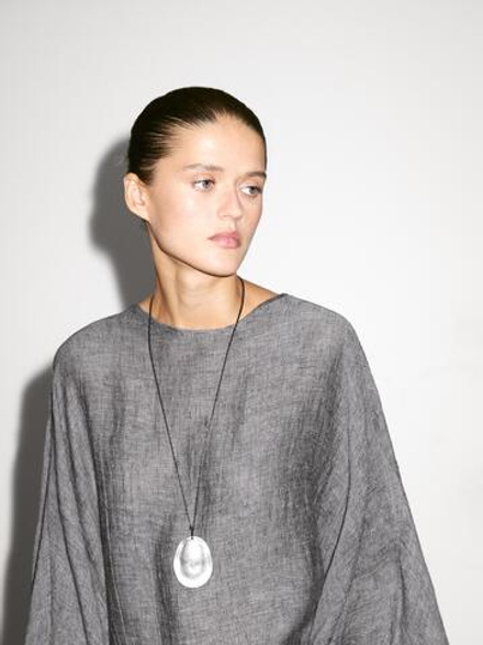 Massimo Dutti Короткое платье, серый