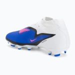 Футбольные бутсы Nike Phantom 6 High Academy FG/MG racer blue/white/pink blast