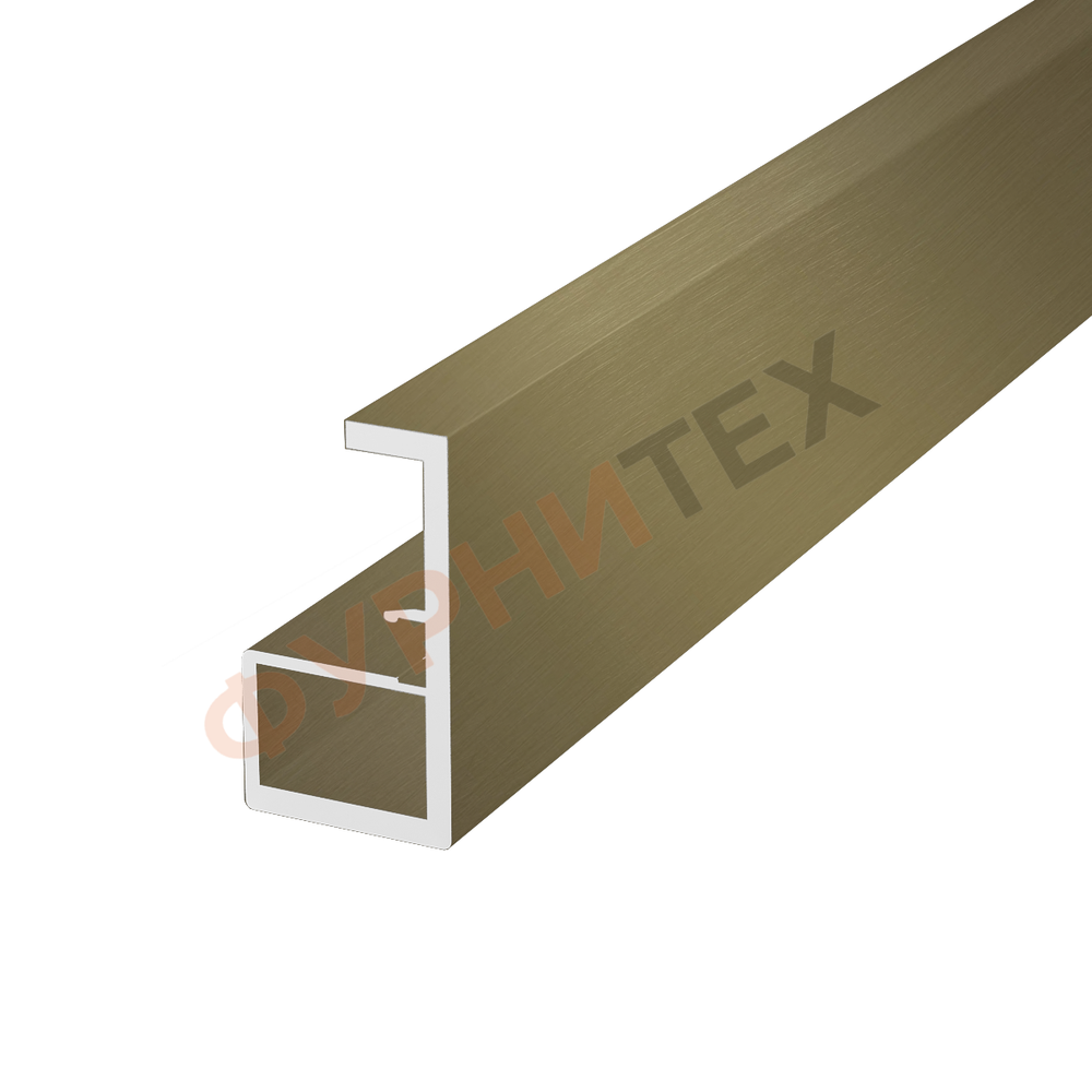 Алюминиевый рамочный профиль для фасадов, Латунь, купить с доставкой, Казахстан