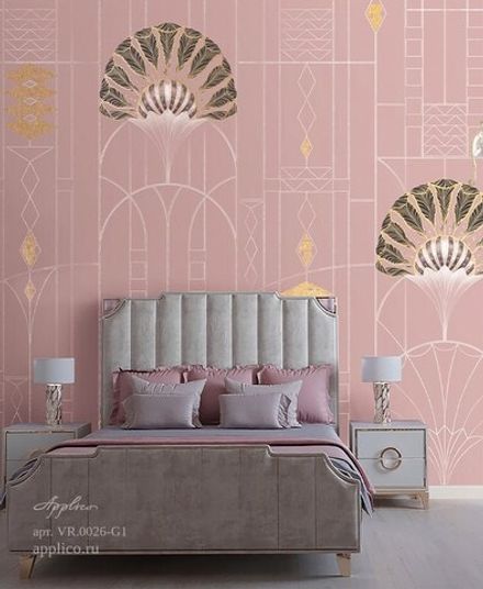 Бесшовная фреска Оро VR.0026-G1, 2,7 м (Ширина 4 м)