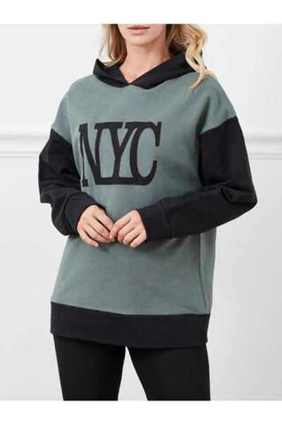 Толстовка из 3 нитей с принтом Fien NYC Owesize