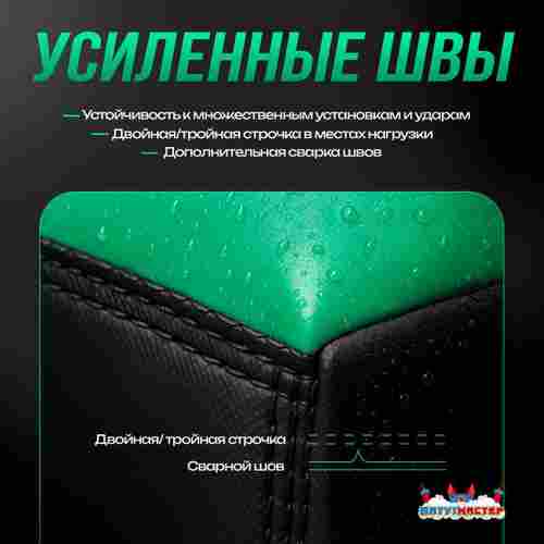 Надувная подушка «JumpAir» для гимнастики и батутных центров, 6×4×1 м