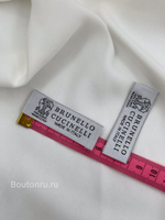 Бирка Брунел. белая 55 мм