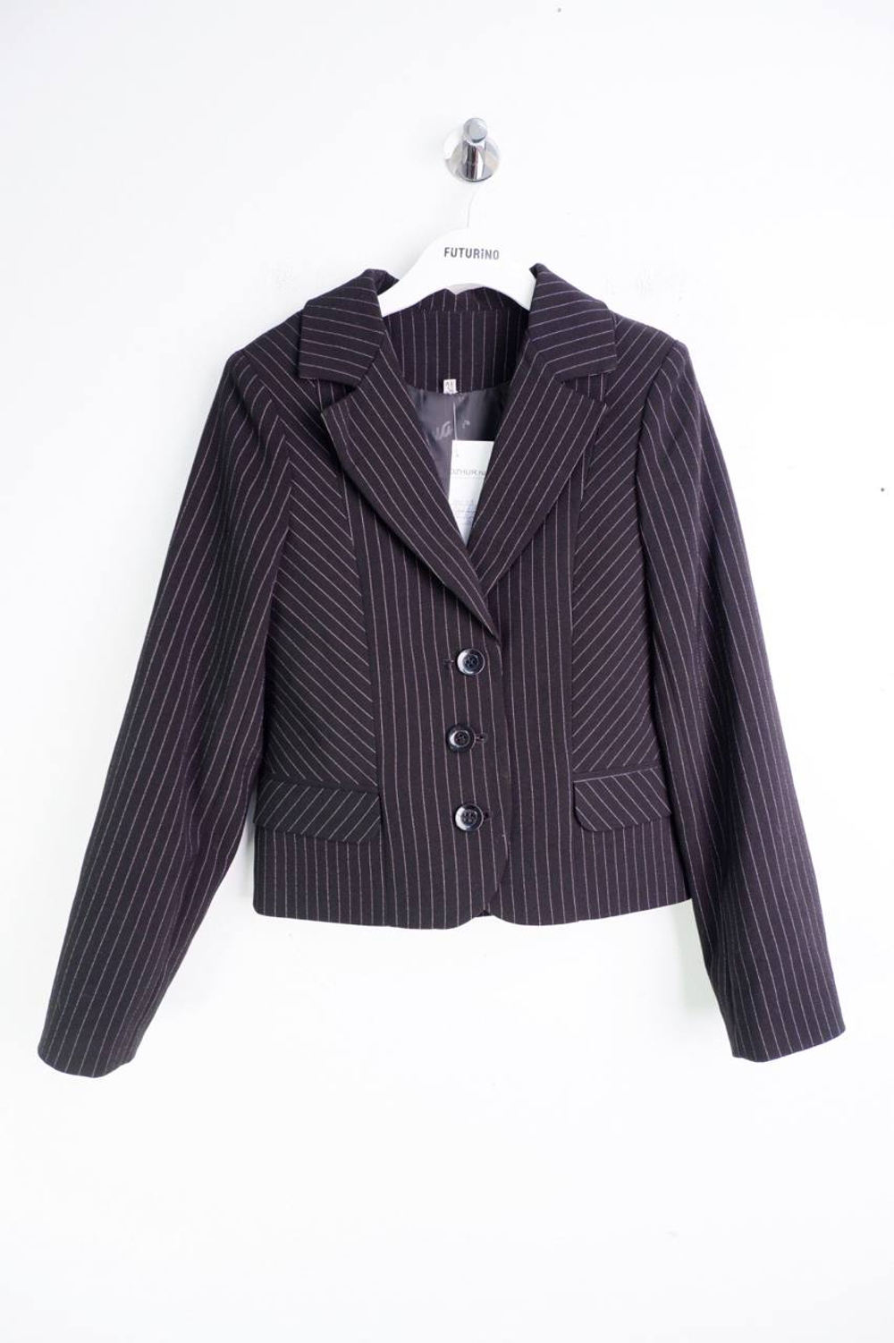Пиджак в полоску, визуально на 8/9 лет