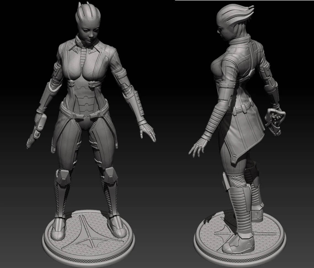 Фигурка Лиара Т’Сони масс эффект Liara T'Soni Mass Effect