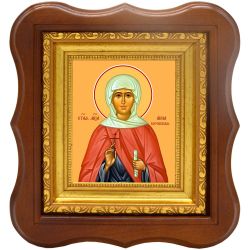 Анна Боровская святая мученица. Икона на холсте.