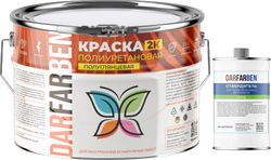 Краска полиуретановая 2К 10 кг