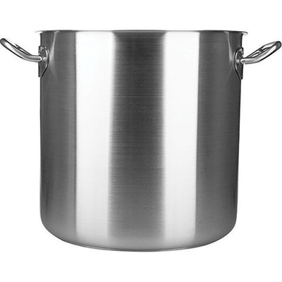 Кастрюля-котел б/крышки дно-сэндвич;сталь нерж.;25,7л;D=32,H=32см;металлич. (Цвет: серебристый)