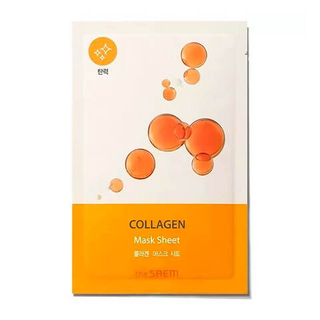 Тканевая маска с коллагеном THE SAEM Bio Solution Firming Collagen Mask Sheet