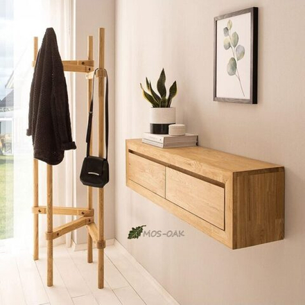 Консоль подвесная из массива дуба Дюнкерк