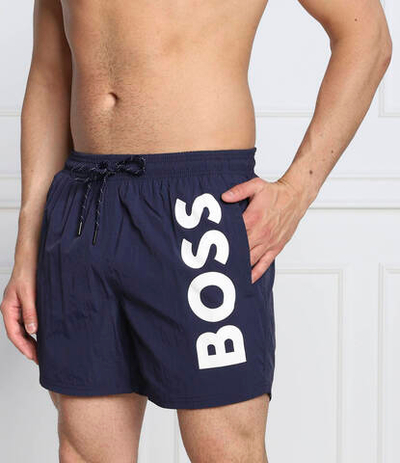 шорты для плавания octopus BOSS BLACK - темно-синий(50469602)