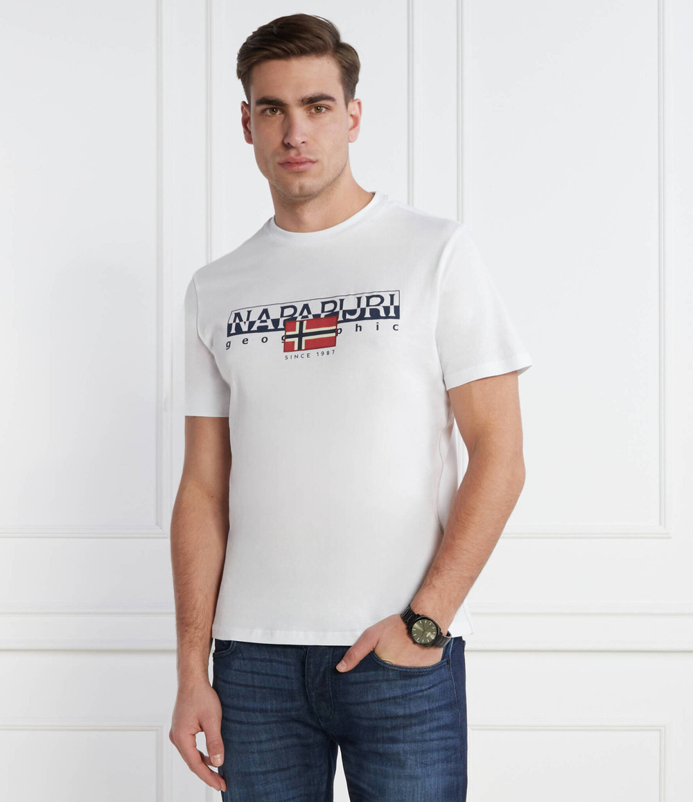 Футболка Napapijri - белый(NP0A4HTO)