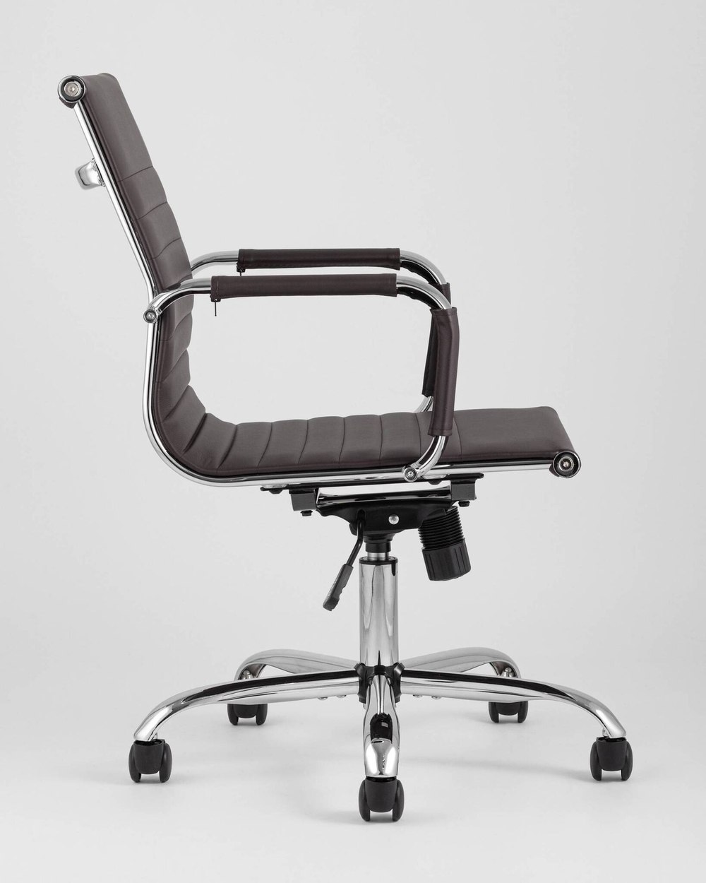 Кресло офисное TopChairs City S коричневое