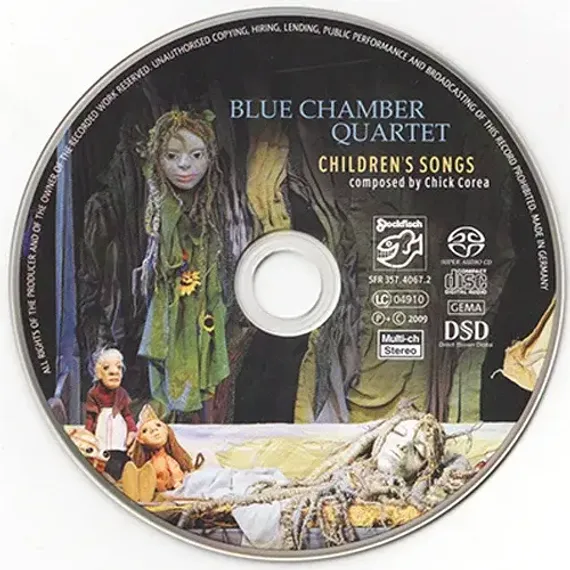 Blue Chamber Quartet - Childrens Songs SACD